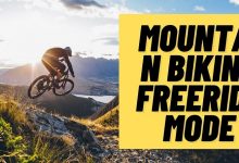 Mountain biking freeride