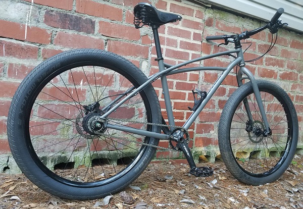 Can you put mountain bike tires on a cruiser bike