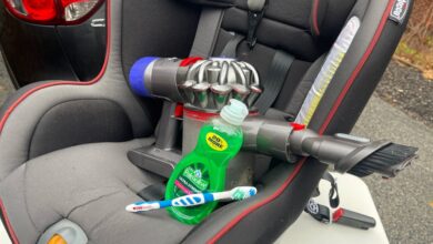 Clean Cloth Car Seats with Soap and Water