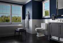 What Colors for Bathroom Wall Go With Gray Toilets