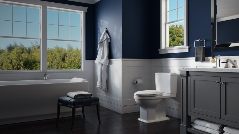 What Colors for Bathroom Wall Go With Gray Toilets?