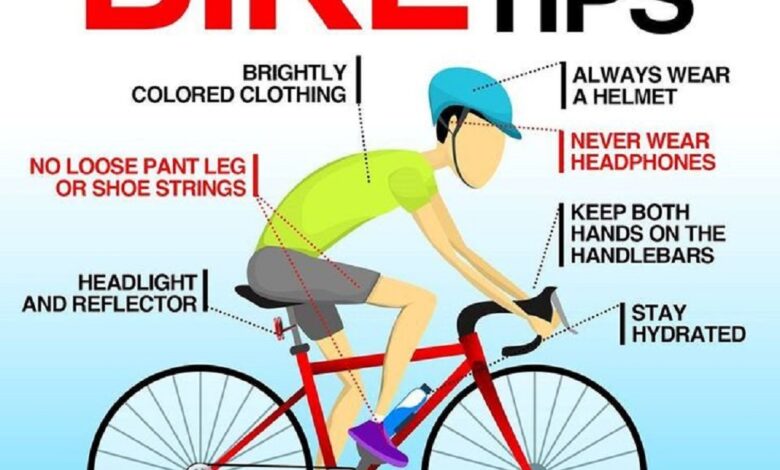 Bicycle safety tips