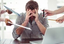 What are the 4 A's of stress management?