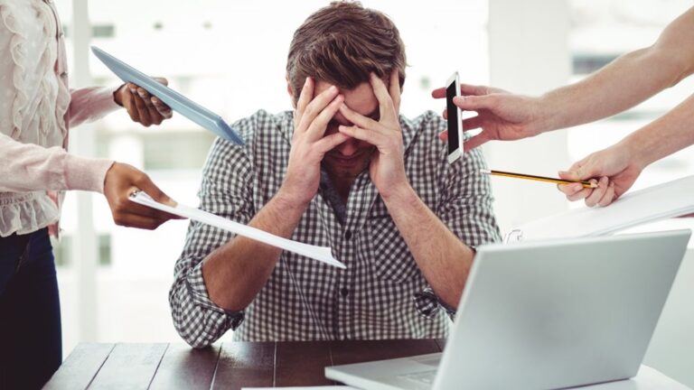 What are the 4 A's of stress management?