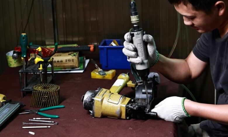 Why does my pneumatic nail gun keep jamming
