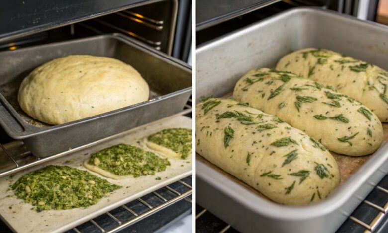 Mugwort Bread Making Process