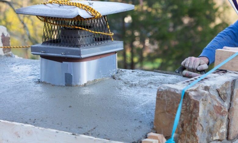 How do you fix crumbling chimney mortar