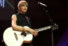 What literary devices are used in the song "Red" by Taylor Swift?