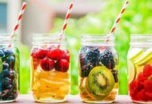 Blueberry infused water recipe
