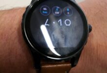 How do I know if my Fossil watch battery is failing?