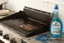 Can I use Dawn dish soap to clean my grill