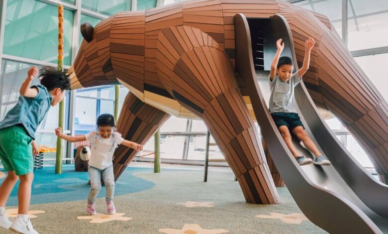 International airport play areas for babies and toddlers guide