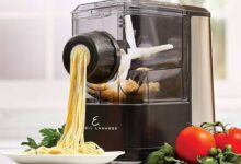 Emeril Lagasse Automatic Pasta Machine with fresh pasta