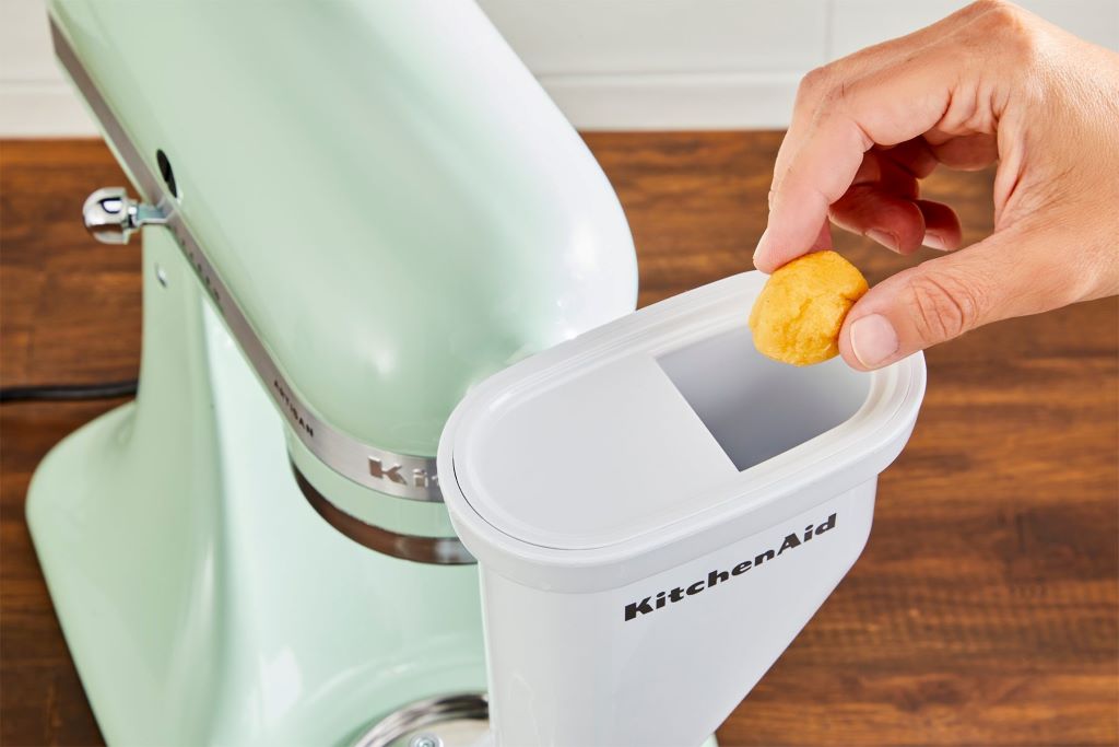 Fresh pasta dishes prepared using the KitchenAid Pasta Press