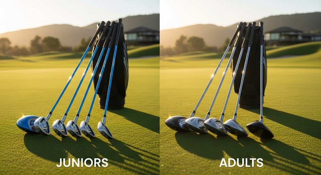 What's the minimum age to start kids with real golf clubs