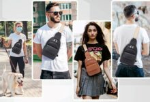 Stylish sling bag paired with casual outfit for daily commuting