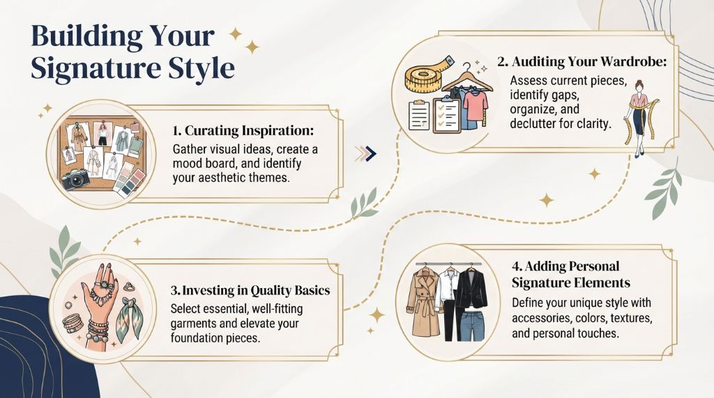 Balancing fashion trends with individual style