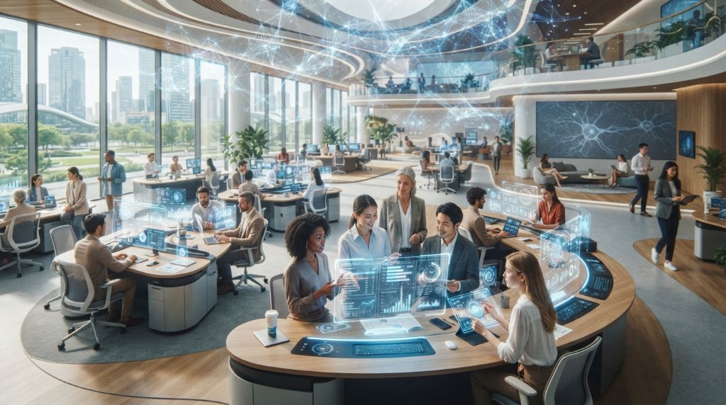 Future of work shaped by artificial intelligence