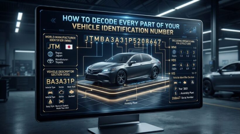 VIN Decoder: How to Decode Every Part of Your Vehicle Identification Number