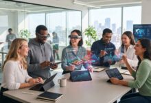 Workers using AI tools to adapt to changing business opportunities