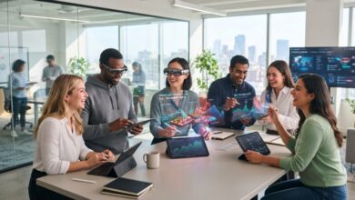 Workers using AI tools to adapt to changing business opportunities
